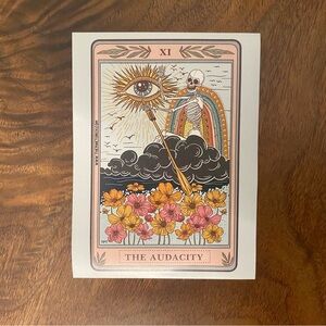 Tarot Card Sticker- The Audacity